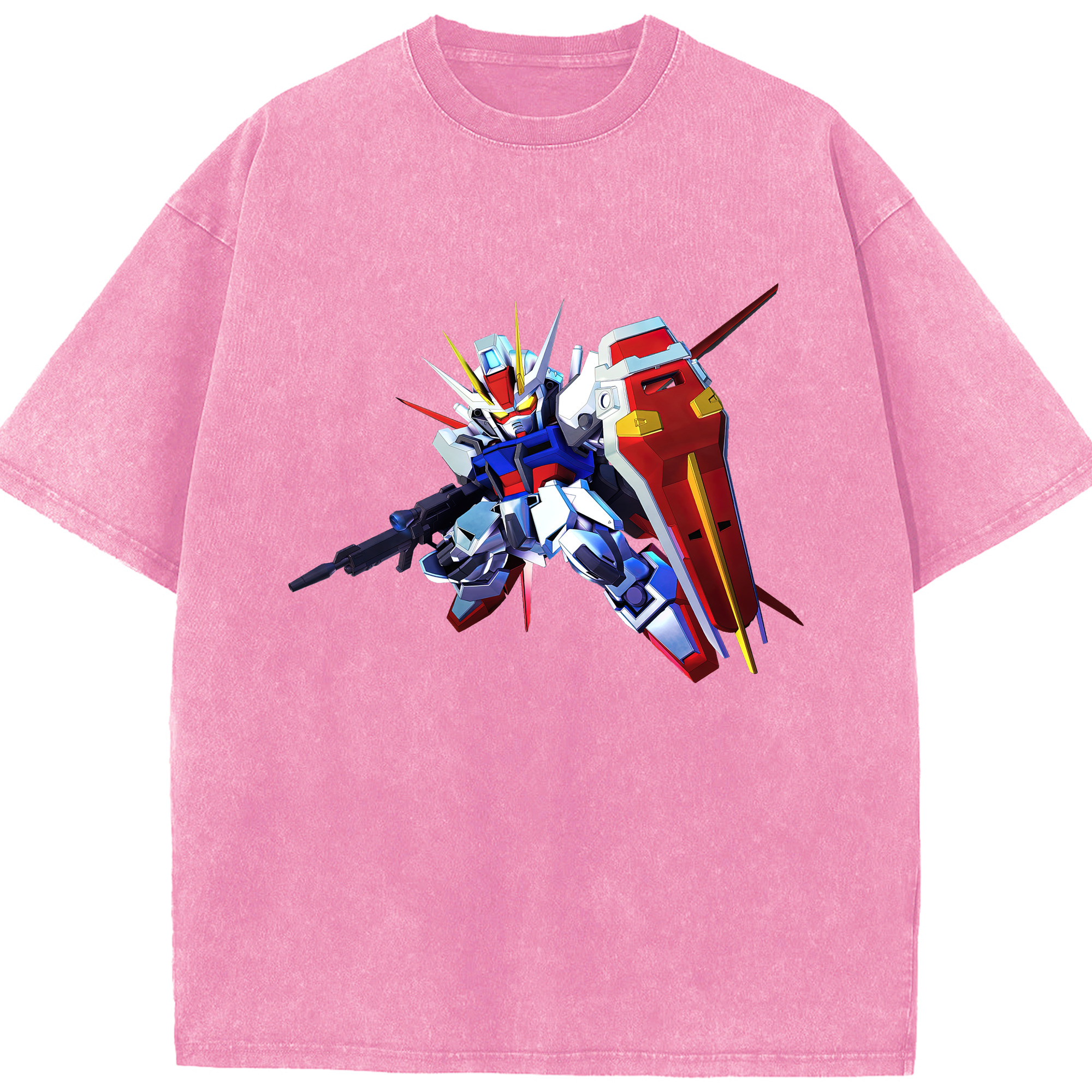 （画像用） 機動戦士ガンダム Mobile Suit Gundam 綿100% ヴィンテージ風 半袖Tシャツ（フロントプリント）